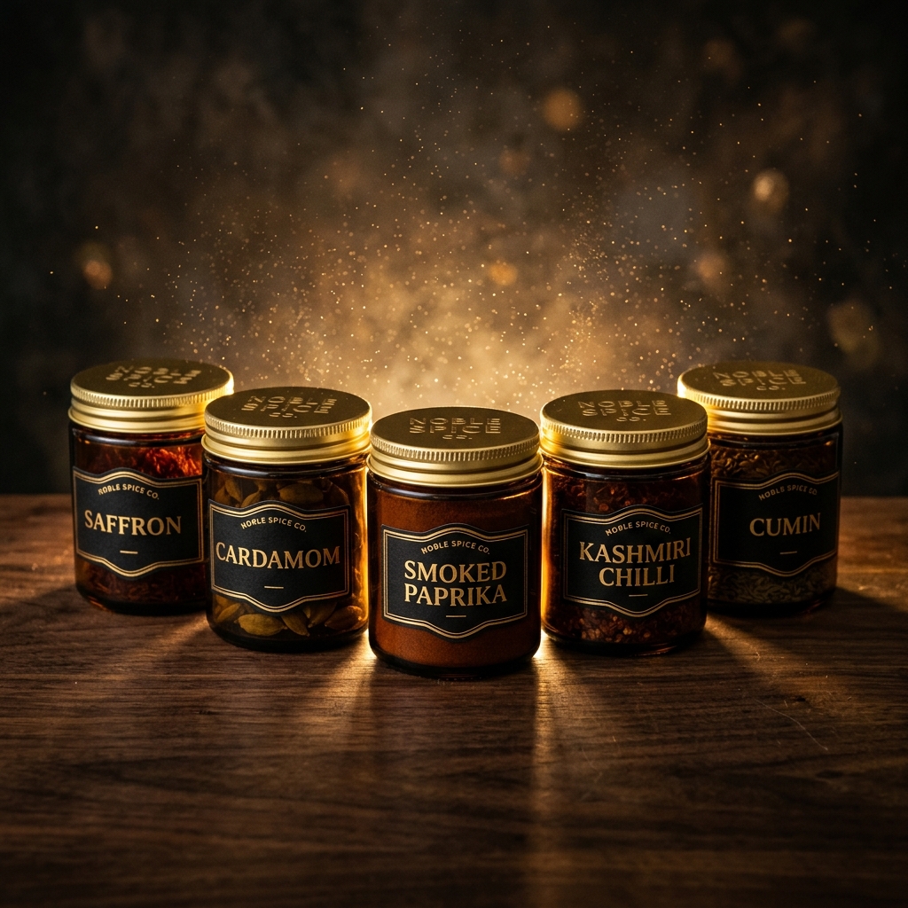 SpiceX premium spice jar collection